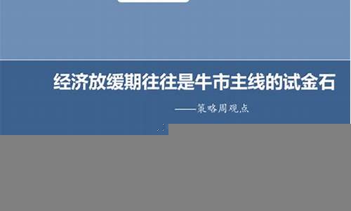 如何在经济放缓期做好资产配置(经济放缓啥意思)